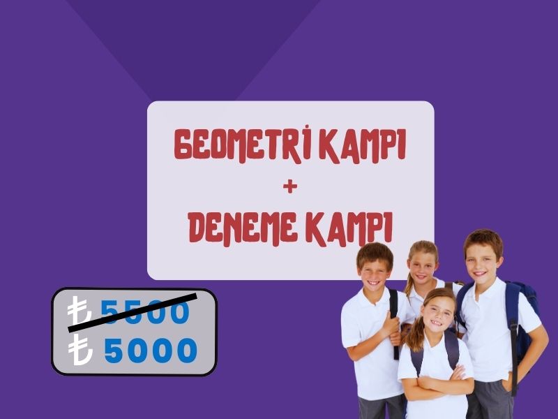 Nisan Ayı- Yeni Nesil Deneme + Geometri Kampı